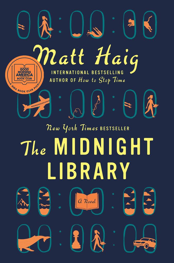 Image of The Midnight Library cover by Matt Haig